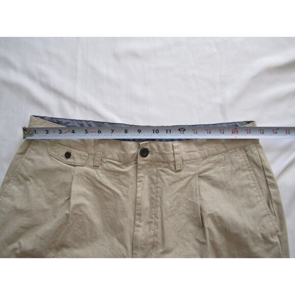 Men Banana Republic Relaxed Tapered Fit Cotton Stripes Pants Sz 36x30 (MP332) - Picture 6 of 9